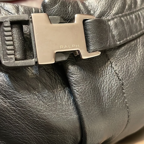 Ralph Ralph Lauren black leather pants size - 2 - Picture 4 of 4